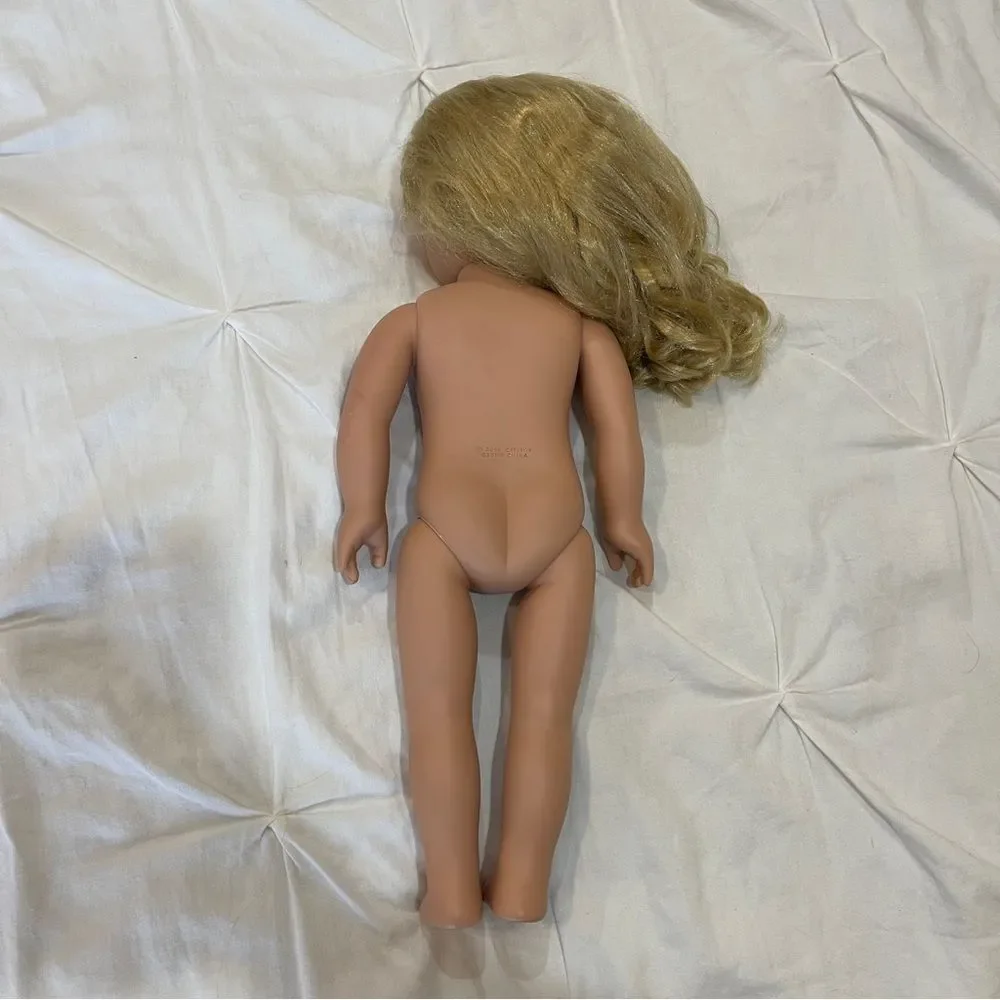 2013 Cititoy My Life 18” Doll Blond Hair Blue Eyes with Handmade Dress
